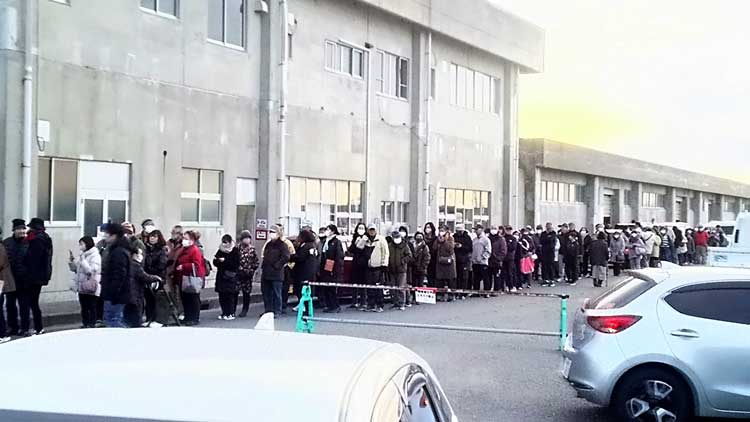 第7回　中之作朝市