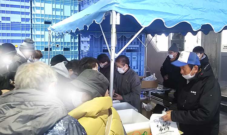 第7回　中之作朝市